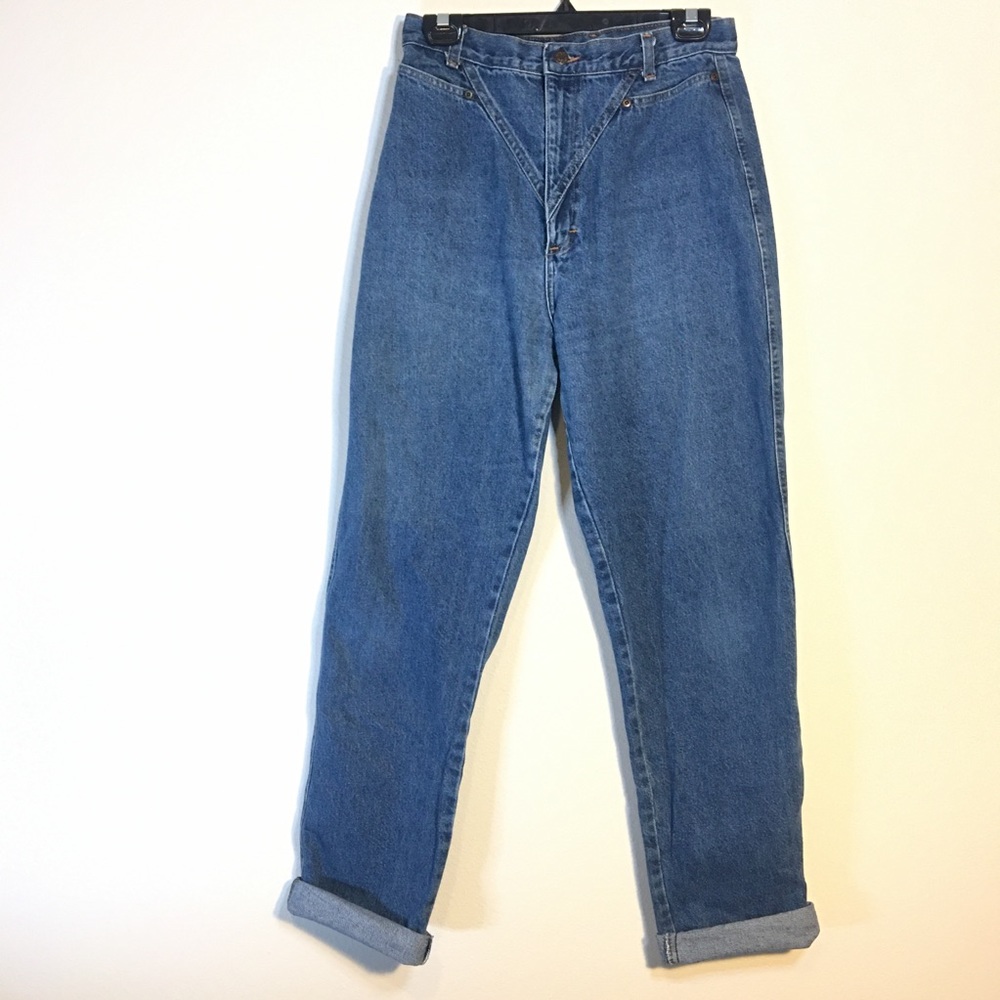 Vintage Ozark Mount High Waist Pocketless Jean 10